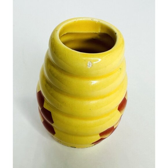 Jim Beam Honey Pot Jar Shot Glass Ceramic 2.5” Whiskey Distillery Hive Drink - Picture 4 of 6